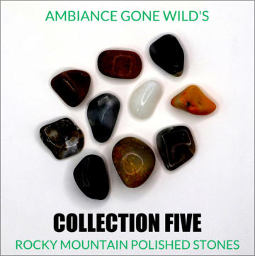 Ambiance Gone Wild's Rocky Mountain Polished Stones: Collection Five